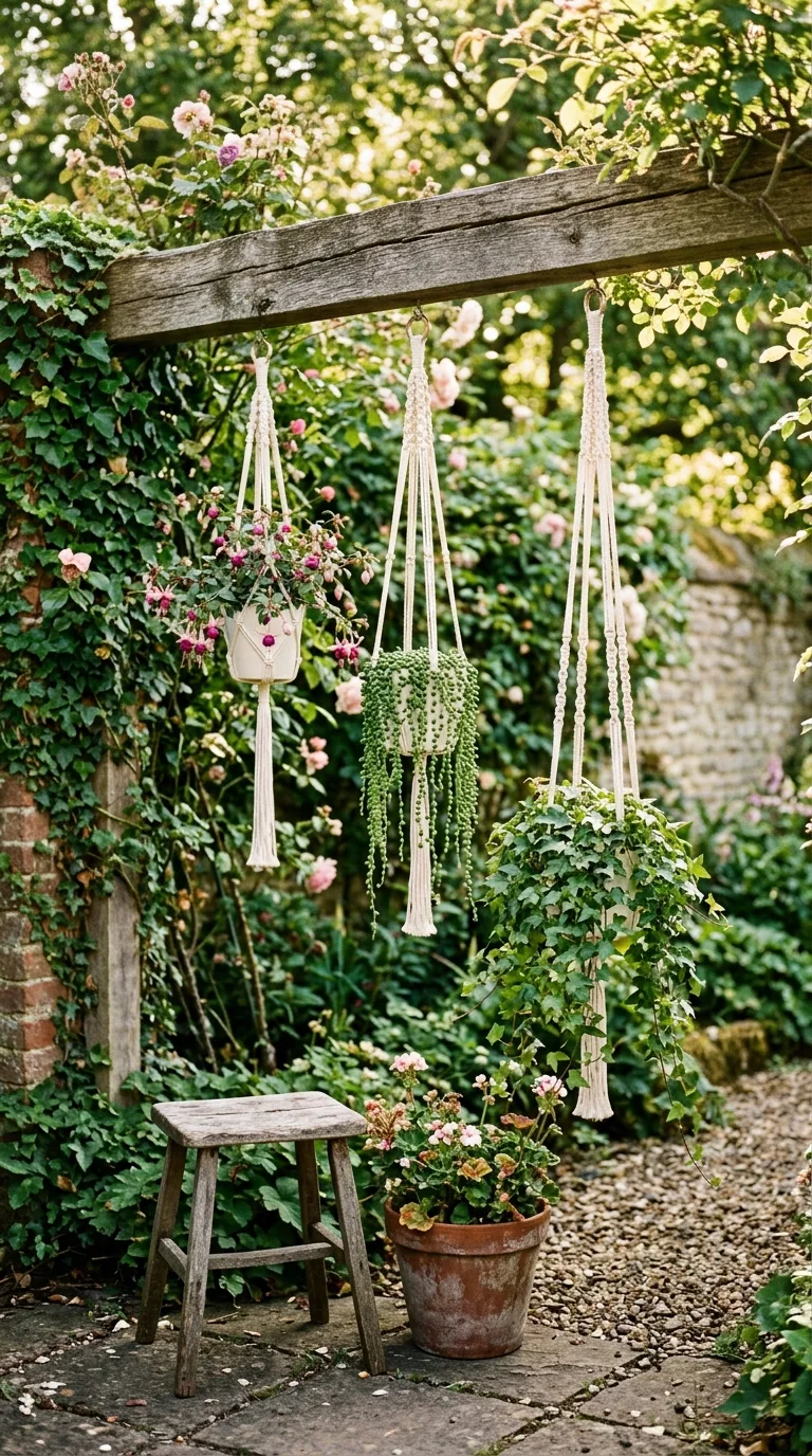 Fragrant lavender and jasmine near garden seating area